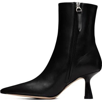 Aeyde Black Vivi Ankle Boots In Black