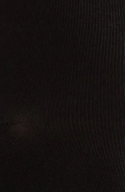 Nordstrom Assorted 4-pack Roll Top Crew Socks In Black