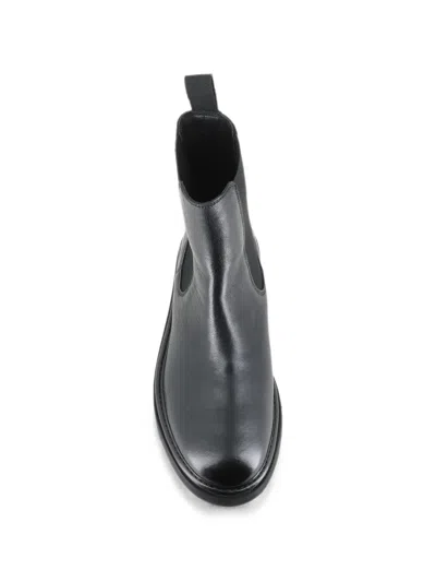 Alexander Hotto Elasticated Side-panel Boots In Black