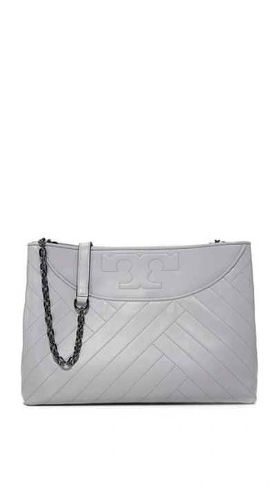 Tory Burch Alexa Lamb Leather Convertible Shoulder Bag In