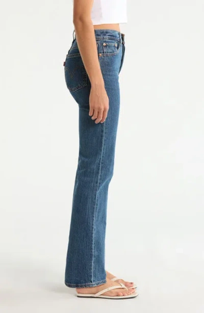 Levi's Wedgie Bootcut Jeans In Blue