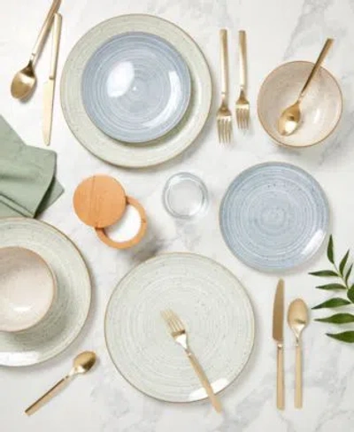 Haven 12 Pc. Dinnerware Sets Service For 4 In Blue