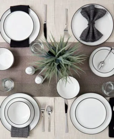 Haven 12 Pc. Dinnerware Sets Service For 4 In Blue