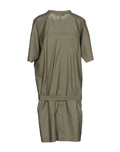 Shop A.f.vandevorst Knee-length Dress In Military Green