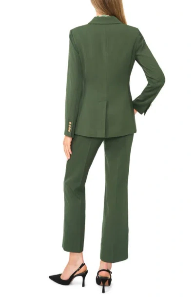 Halogenr Halogen(r) Double Breasted Blazer In Midnight Sage