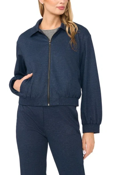 Halogenr Halogen(r) Bomber Jacket In Indigo Navy