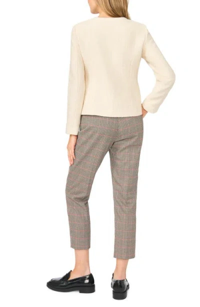 Halogenr Halogen(r) Collarless Jacket In New Ivory