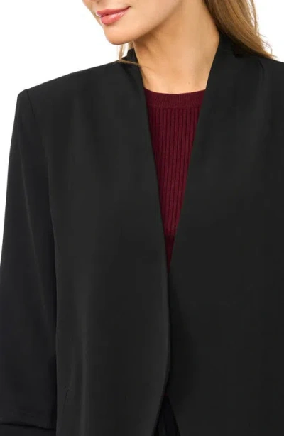 Halogenr Halogen(r) Open Front Blazer In Rich Black
