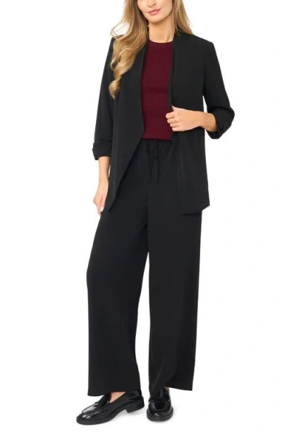 Halogenr Halogen(r) Open Front Blazer In Rich Black