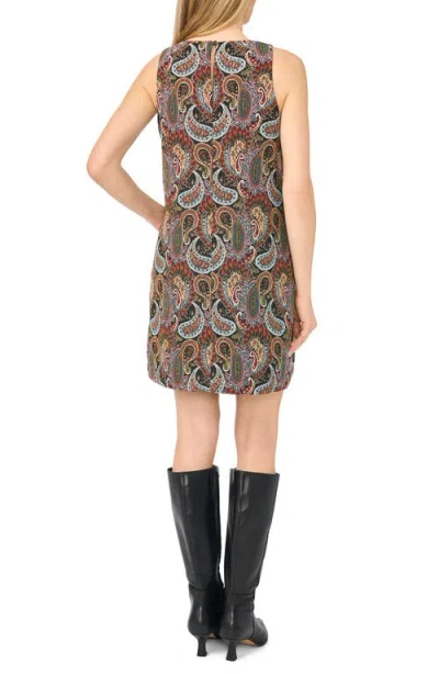 Halogenr Halogen(r) Patterned A-line Dress In Classic Navy