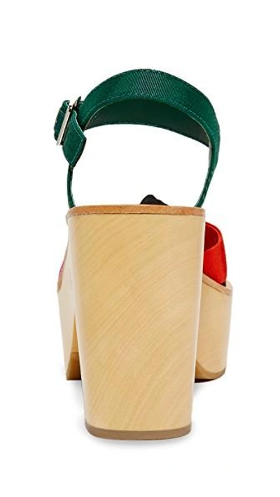 Shop Loeffler Randall Elsa Platform Sandals In Multi