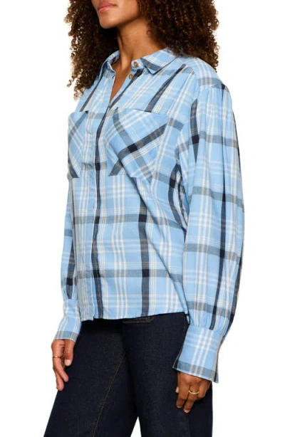 Sanctuary Colette Plaid Button-up Shirt In Multi