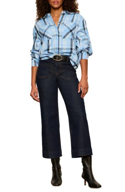 Sanctuary Colette Plaid Button-up Shirt In Multi