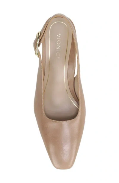 Vionic Stella Slingback Pump In Neutral