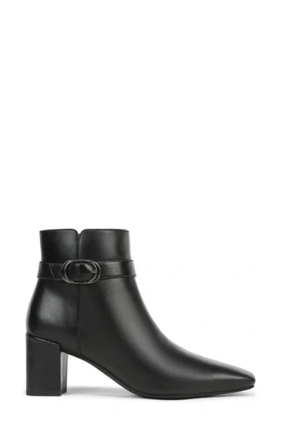 Vionic Saskia Block Heel Bootie In Black