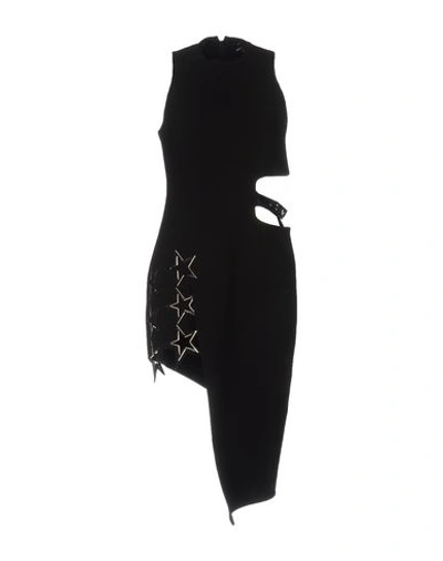Anthony Vaccarello Party Dress In Black