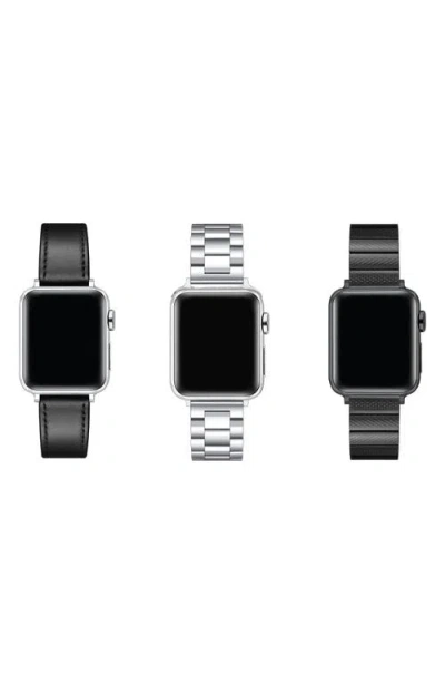 Posh Tech Assorted 3-pack Apple Watch® Watchbands In Multi