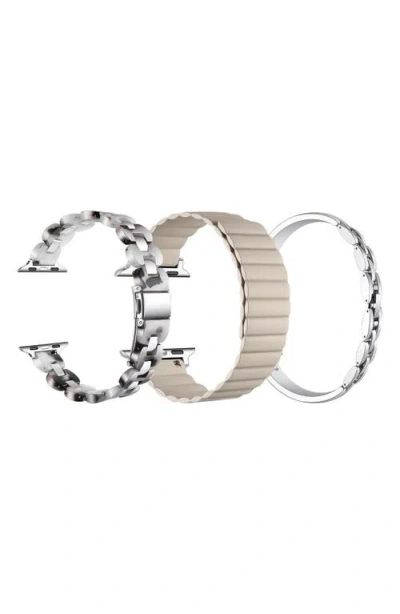Posh Tech Assorted 3-pack Apple Watch® Watchbands In Multi