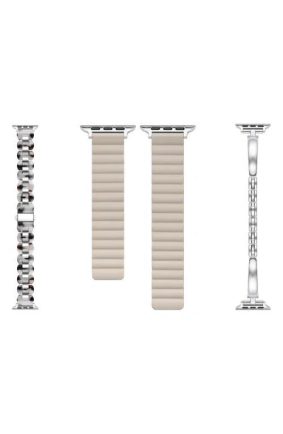 Posh Tech Assorted 3-pack Apple Watch® Watchbands In Multi