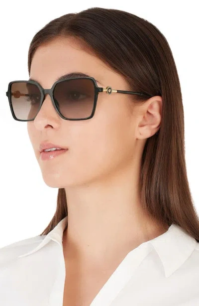 Versace 58mm Square Sunglasses In Multi