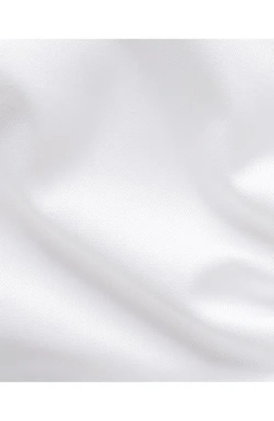 Eton Slim Fit Twill Dress Shirt In White