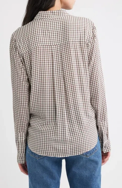 Rails Josephine Gingham Button-up Shirt In Multi
