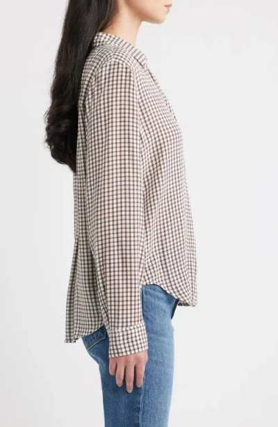 Rails Josephine Gingham Button-up Shirt In Multi