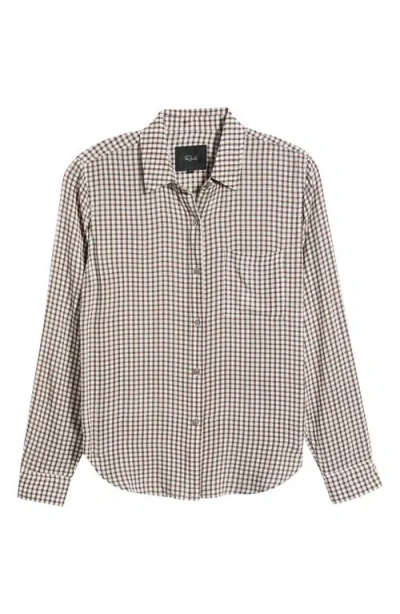 Rails Josephine Gingham Button-up Shirt In Multi