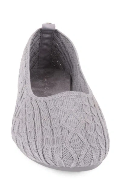 Tahari Cannes Cable Knit Ballet Flat In Multi