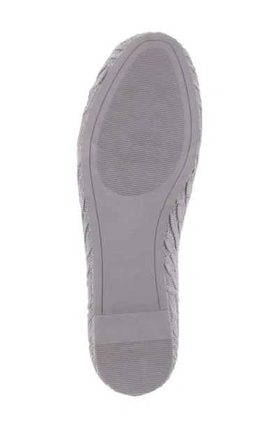 Tahari Cannes Cable Knit Ballet Flat In Multi