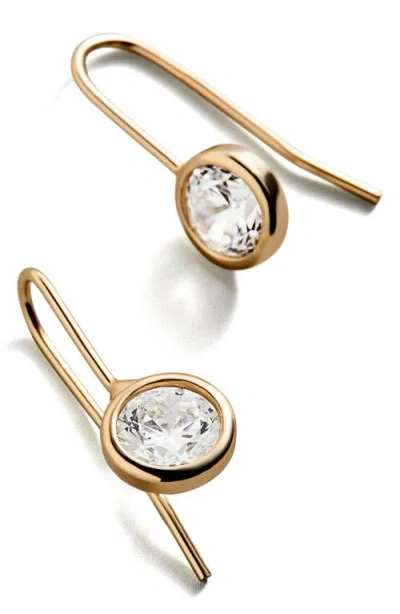 Baublebar Mini Fallon Bezel Earrings In Gold