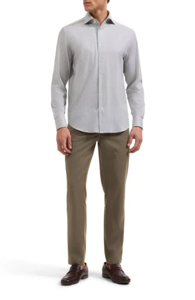 Bugatchi Devon Ooohcotton® Button-up Shirt In White