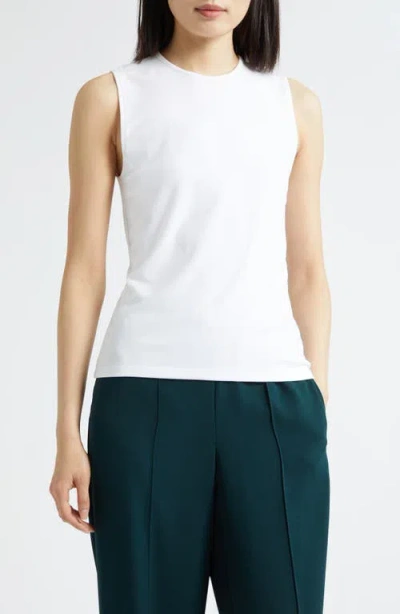 Vince Easy Shell Pullover In White