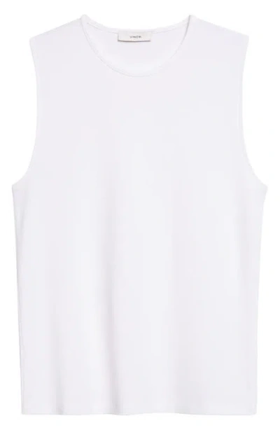 Vince Easy Shell Pullover In White