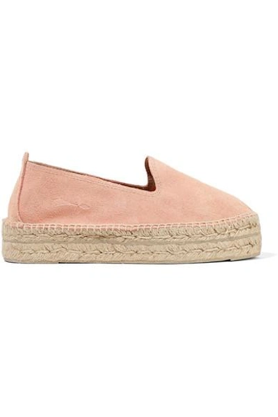 Shop Manebi Hamptons Suede Espadrilles