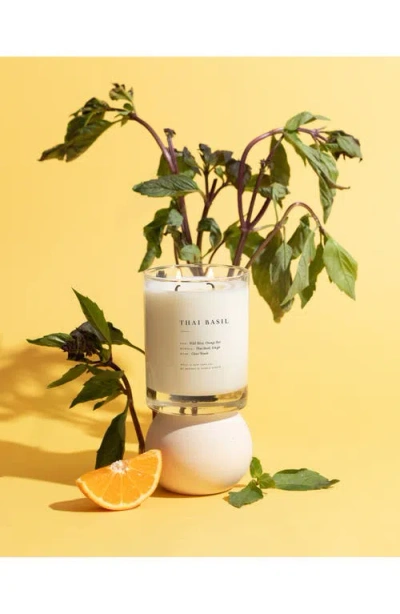 Brooklyn Candle Studio Thai Basil 2-wick Candle In White