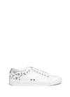 Ash Women's Dazed Star Studded Leather Lace Up Sneakers