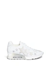 ASH 'Lucky Star' appliqué eyelet knit sneakers