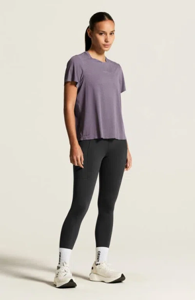 Craft Pro Hypervent Performance Tee In Purple