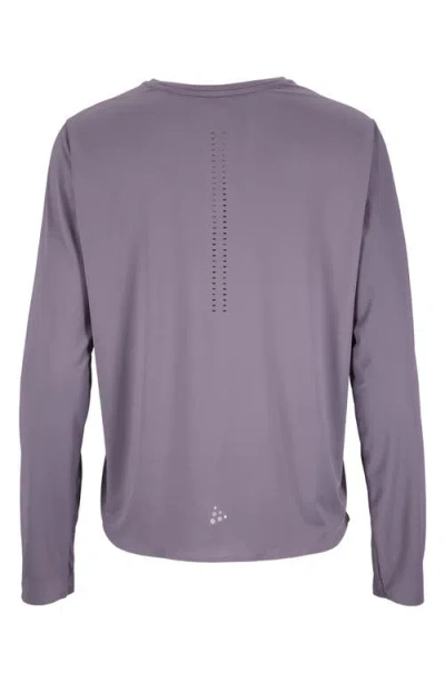 Craft Hypervent Long Sleeve Training T-shirt In Gray