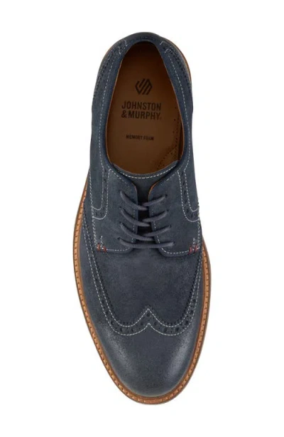 Johnston & Murphy Calder Wingtip Derby In Multi