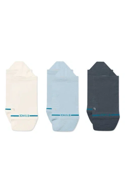 Stance The Solid Light 3-pack Tab Ankle Socks In Multi