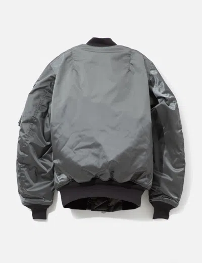 Porter Buzz Rickson's Ma-1＋wallet In Grey/灰色/그레이/グレー