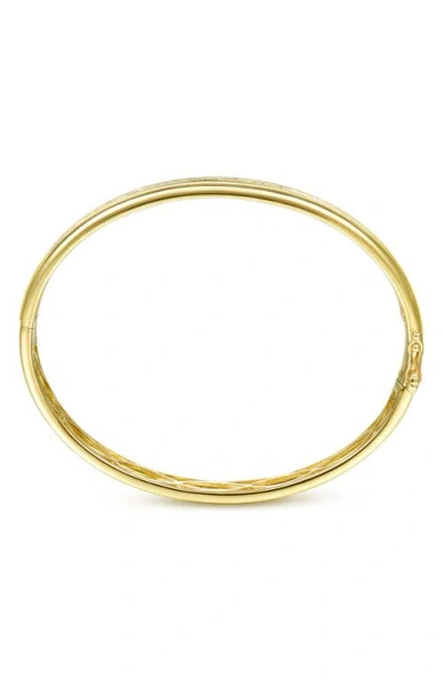 Gabriel & Co. 14k Gold Diamond Bangle In Multi