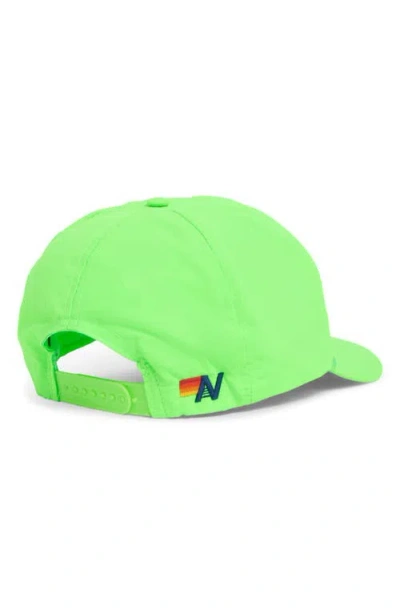 Aviator Nation Logo Rainbow Baseball Cap In Pattern