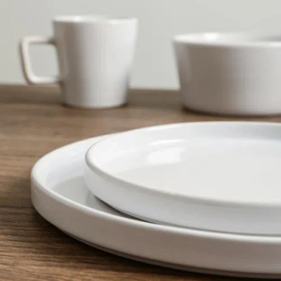 Stone Lain Celina Stoneware 32-piece Dinnerware Set In White