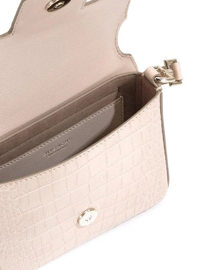 Shop Givenchy Mini Nobile Crossbody Bag In Pink