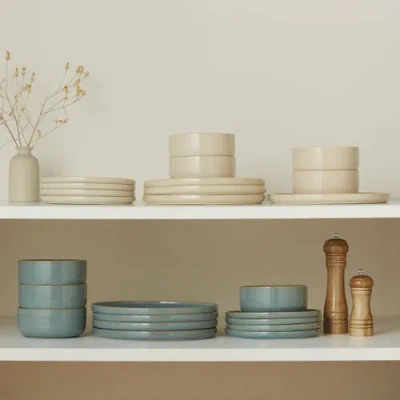 Kook Kitchenware Somerset Collection Ceramic Dinnerware Set In Beige