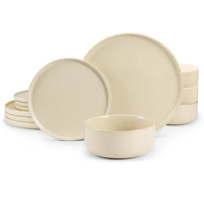 Kook Kitchenware Somerset Collection Ceramic Dinnerware Set In Blackjade