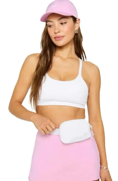 Fabletics The Belt Bag Mini In Classic White